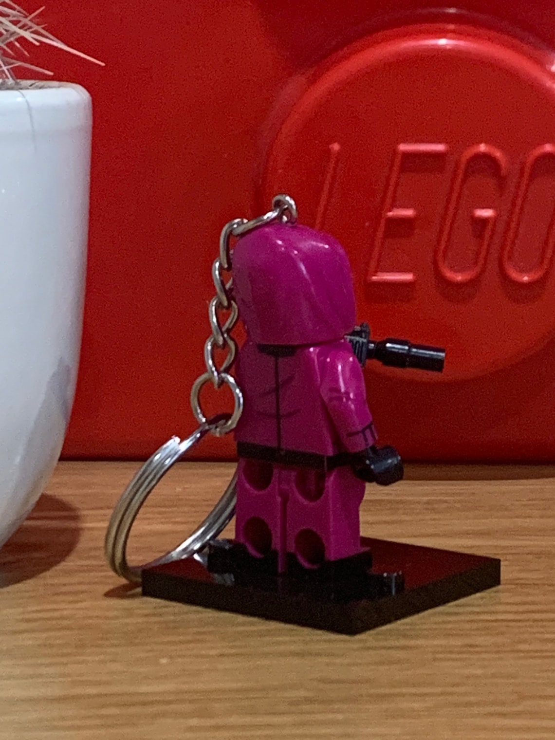 Squid Game Minifigure Keyring Keychain Etsy UK