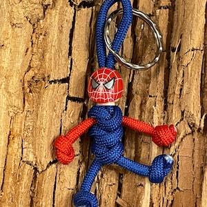 Brelok z paracordu Minifigurka Spider-Mana