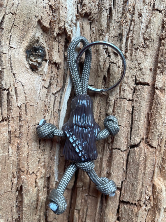 Paracord Chewbacca Keyrings Handmade to Order