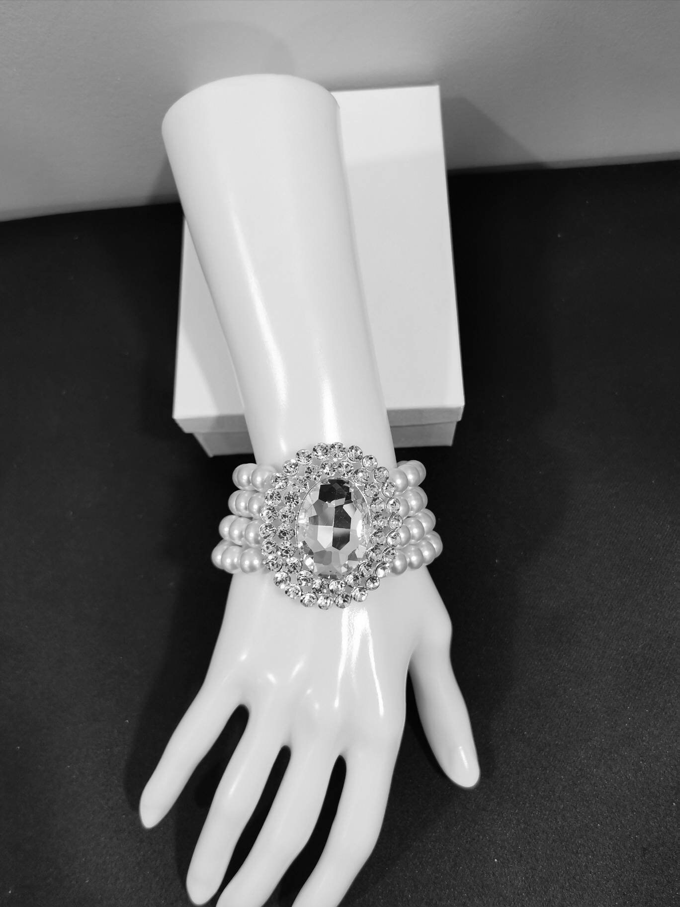 Princess Diana Wedding bracelet bridal bracelet Swarovski Etsy