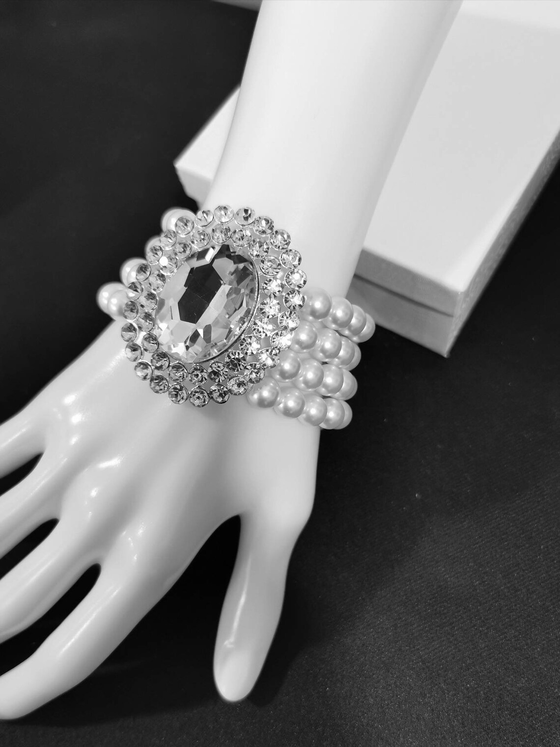 Princess Diana Wedding bracelet bridal bracelet Swarovski Etsy