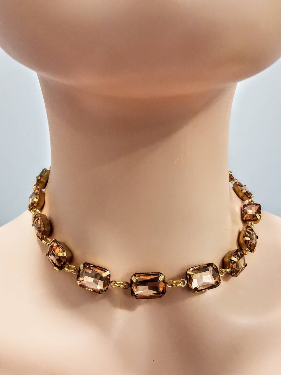 Anna Wintour Necklace jewelry Anna Wintour crystal Etsy