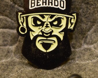 Beardo - Metal Enamel Pin