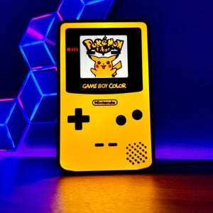 Yellow Version GB LED Lightbox (Hangable)