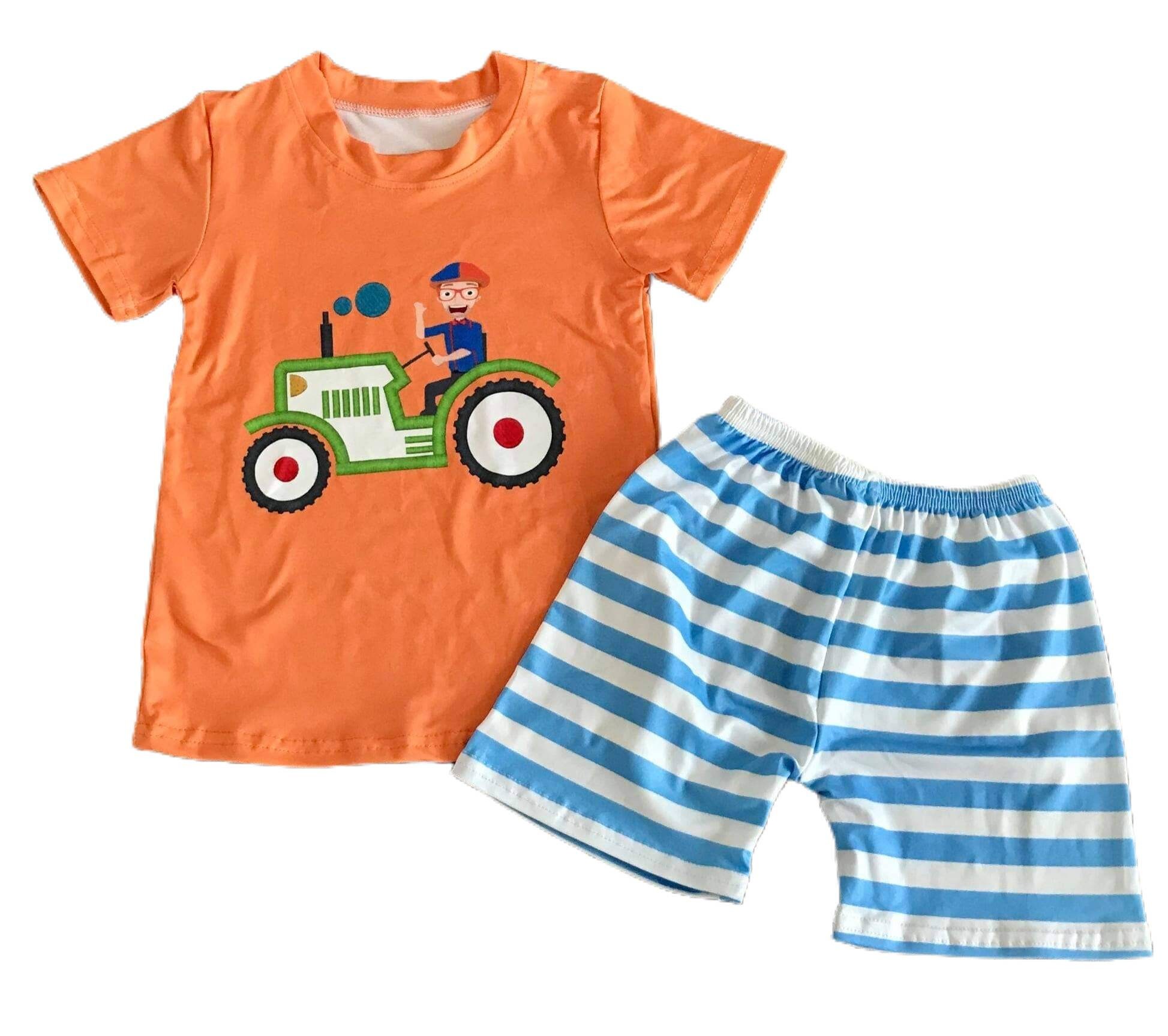 Blippi Shorts Set | Etsy