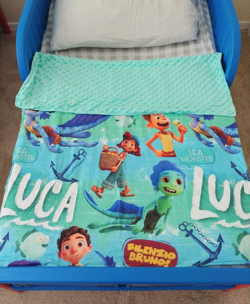 Large Luca minky blankets toddler and crib sized soft safety Etsy