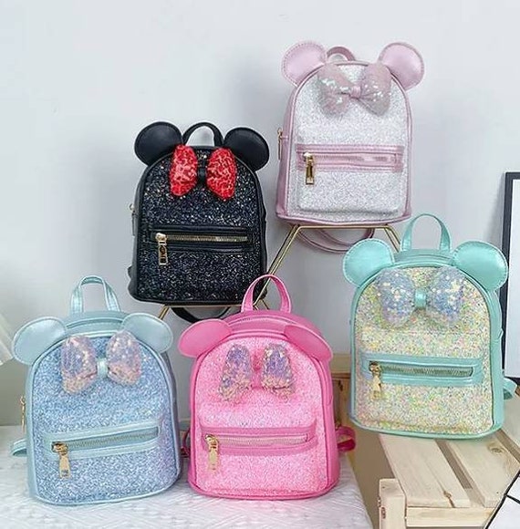 Minnie Mouse Mini Sparkly Backpack 