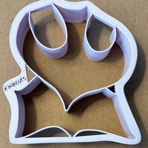 Easter/Religious Dove with Bible 2 piece Puzzle Cookie Cutter