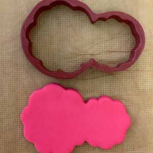 Cute Fall/Halloween Top ViewTwo Pumpkins Cookie/Fondant Cutter