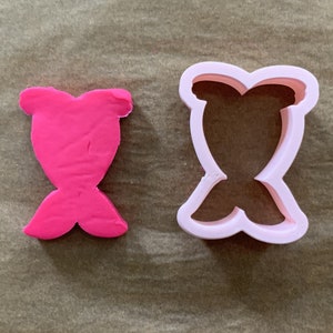 Mini Mermaid Tail Cookie Cutter