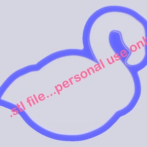 Flamingo Cookie Cutter STL File Only