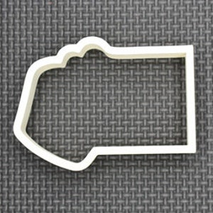 Cupcake Valentines Plaque Cookie Cutter
