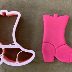 Cute Cowboy Boot Cookie Cutter