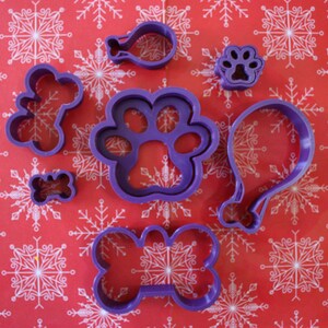 9 Piece Pet Cookie Cutter Set