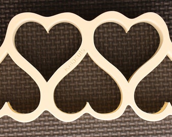 3/4 inch to  2.5 inch Heart Valenting/Wedding Multi Cutters....chose size from drop down menu