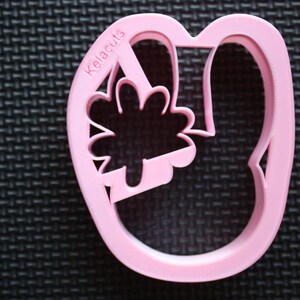 Boho Flower Child Easter Bunny Spring Cookie Cutter