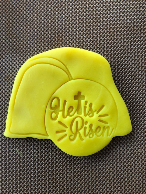 He Is Risen Cookie Cutter & Stamp #1Easter Lent Jesus God Cross Spring Church 