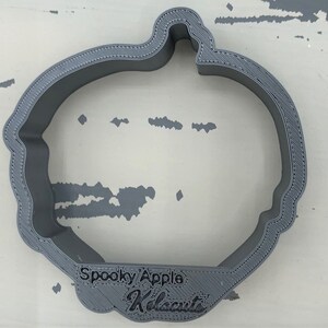 Spooky Apple Halloween Cookie Cutter