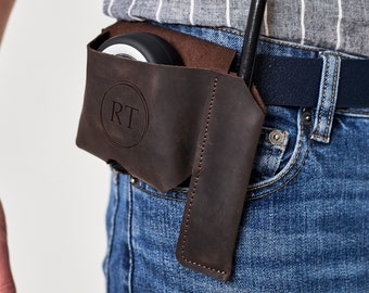 Chine TOURBON Pochette De Ceinture à Outils En Cuir Support De Ruban à