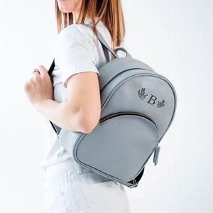 Grey backpack women's online