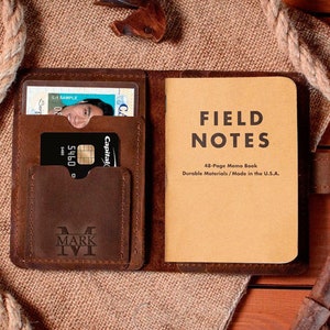 Leather field notes cover,Leather field notes case,Leather journal cover,Journal wallet,Field notes wallet,Journal cover leather