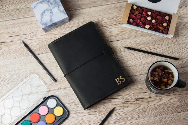 Cubierta Hobonichi a5, cubierta de primo Hobonichi, cuero de cubierta de semanas Hobonichi, cuero de cubierta Hobonichi a6, cuaderno de diario recargable imagen 2