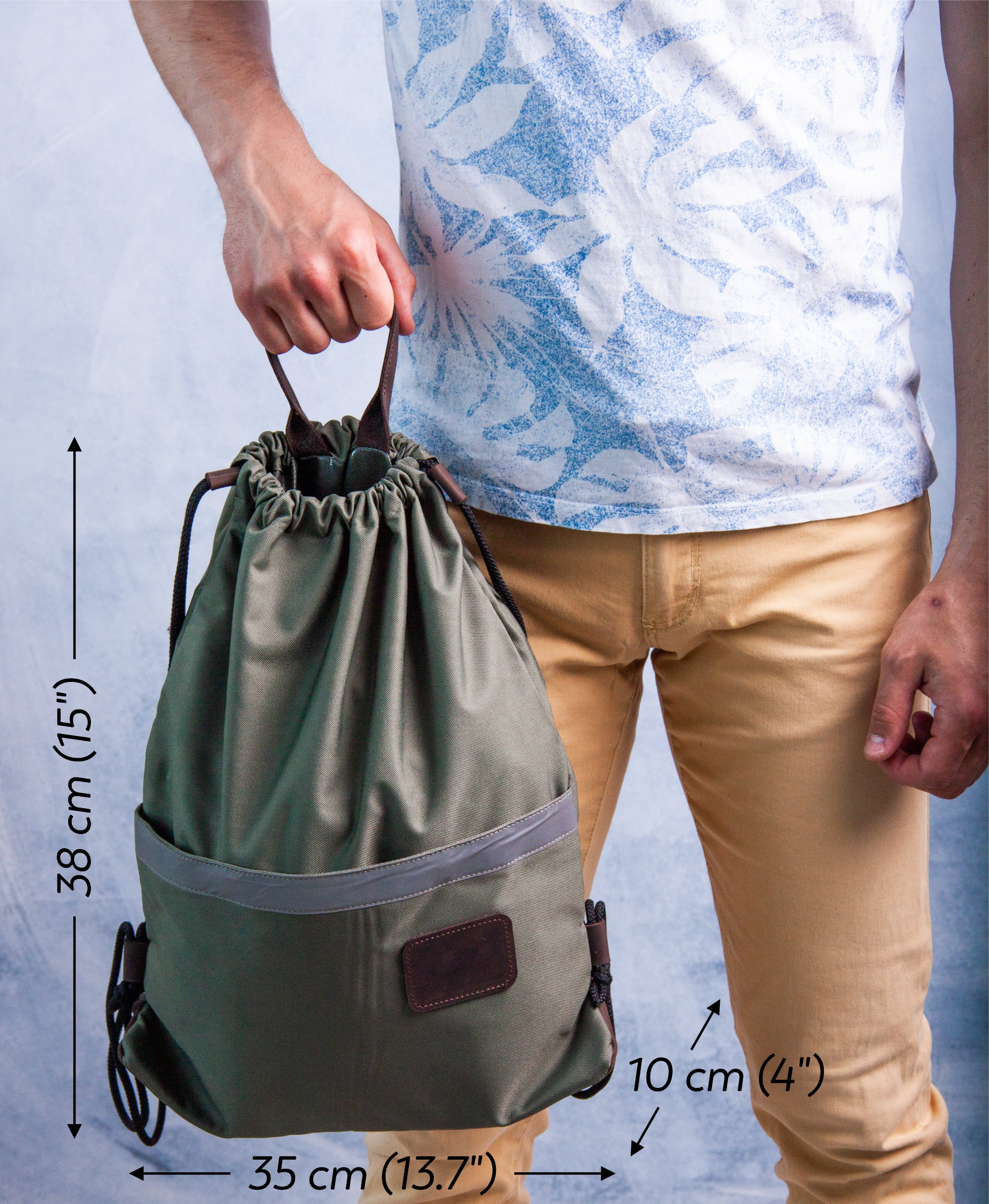 Leather Drawstring Backpack,leather Backpack Men,drawstring