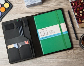Leather notebook cover,Leather journal cover a5,Notebook cover a5,Journal cover women,Refillable journal cover,Personalized journal leather