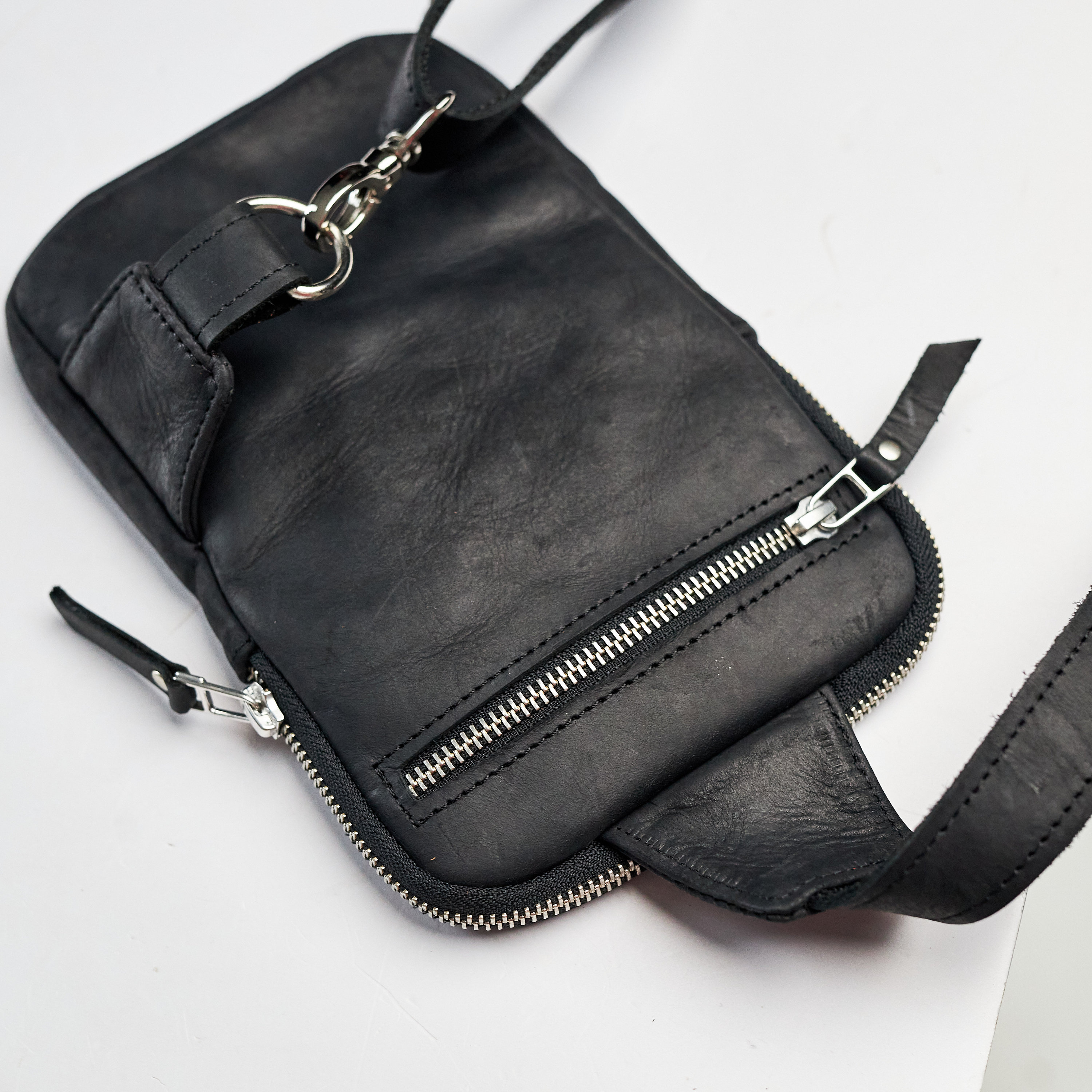 Borsa A Tracolla In Pelle Da Uomo, Borsa A Tracolla Personalizzata, Borsa A Tracolla In Pelle, Borsa Per Laptop Da 17 Pollici Da Uomo, Valigetta In Vera Pelle Fatta A Mano - Foto 5