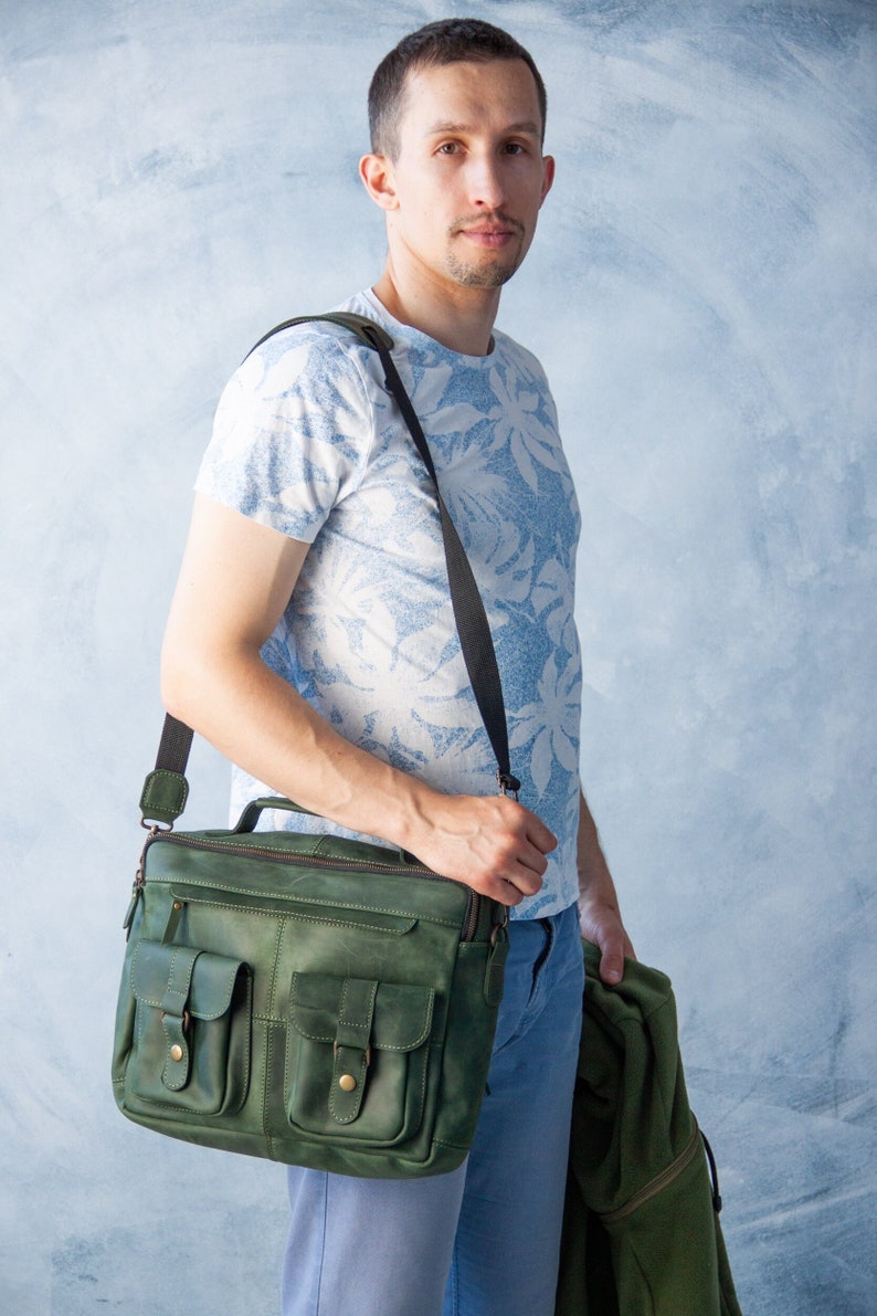 Messenger bag men laptop,Messenger bag men leather,Messenger bag men personalized,Messenger bag teacher,Messenger bag shoulder image 1