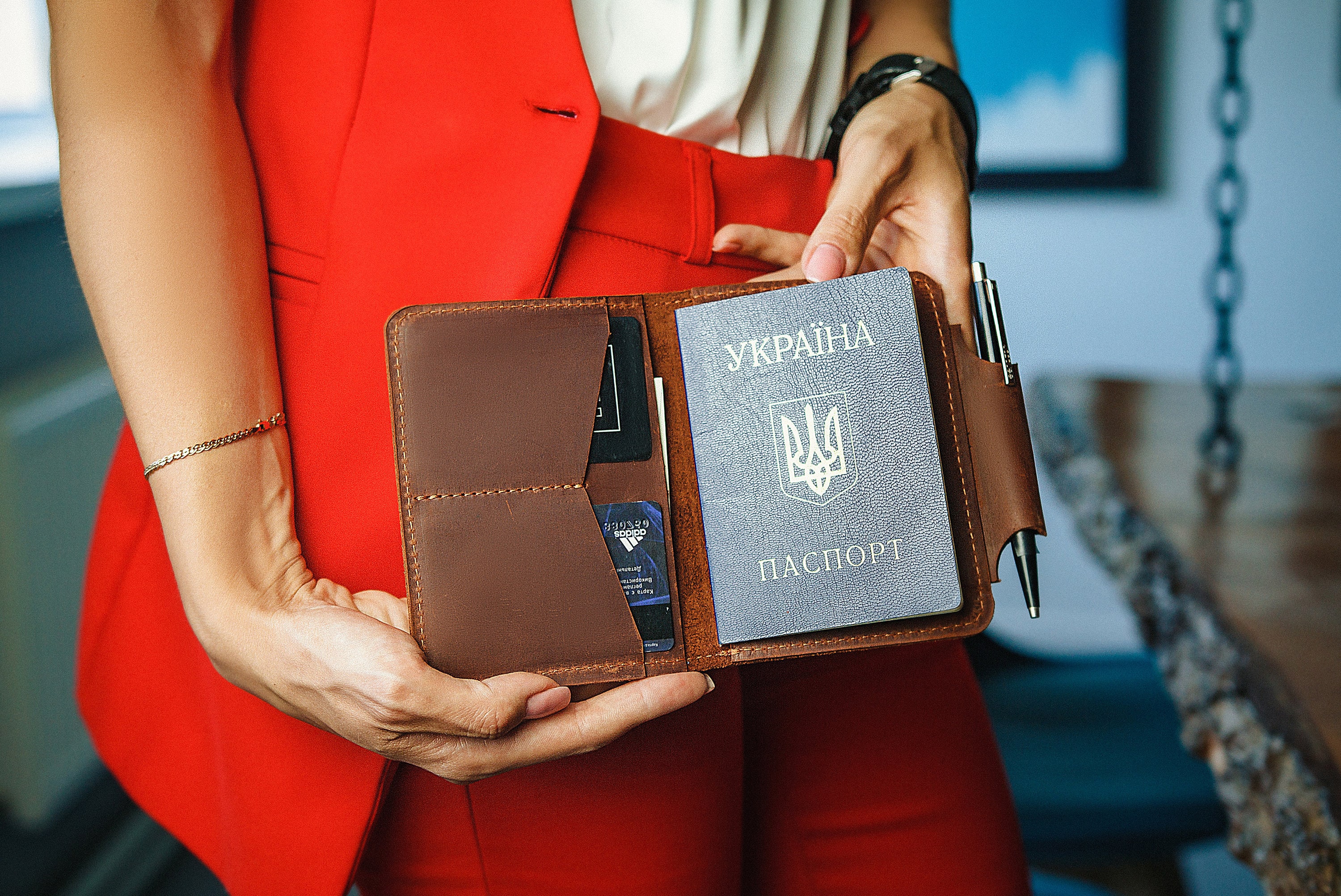 Adidas passport wallet cheap