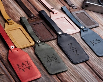 Luggage tags personalized,Leather luggage tag,Leather travel tag,Travelers gift,Bag tags personalized,Leather bag tags