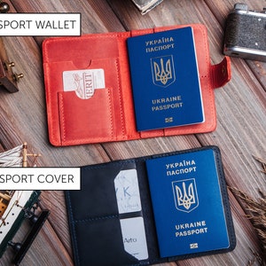 Etui passeport personnalisé,Porte-passeport,Étui passeport en cuir,Étui passeport personnalisé image 4