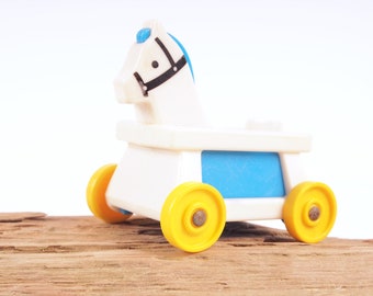 fisher price horse on wheels