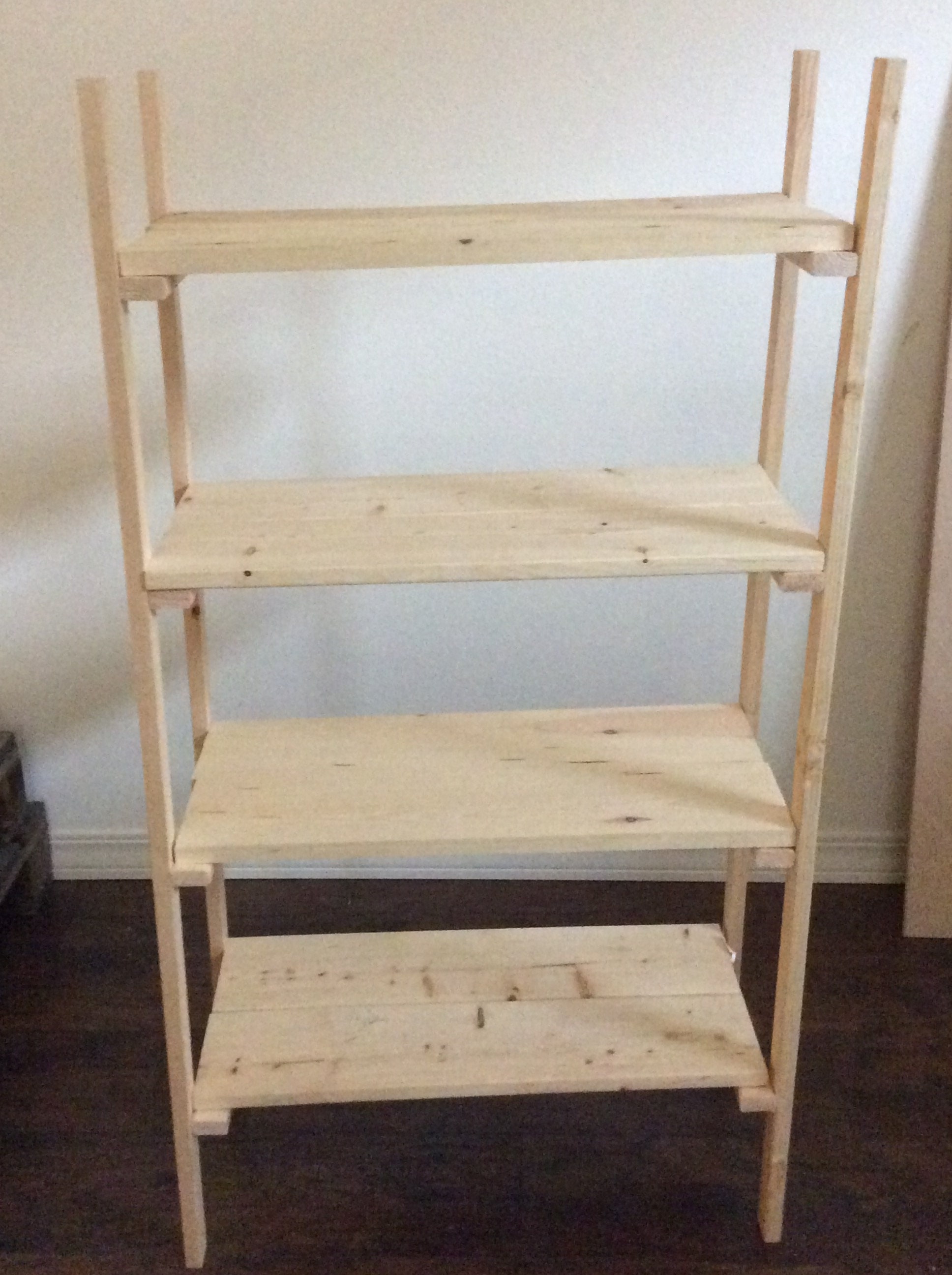 DIY style pine shelving Etsy