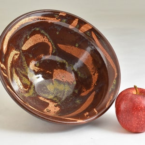 Handmade Pottery Serving Bowl | Fruit Bowl | Wheel Thrown