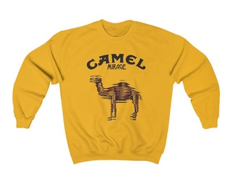 camel sweatshirt