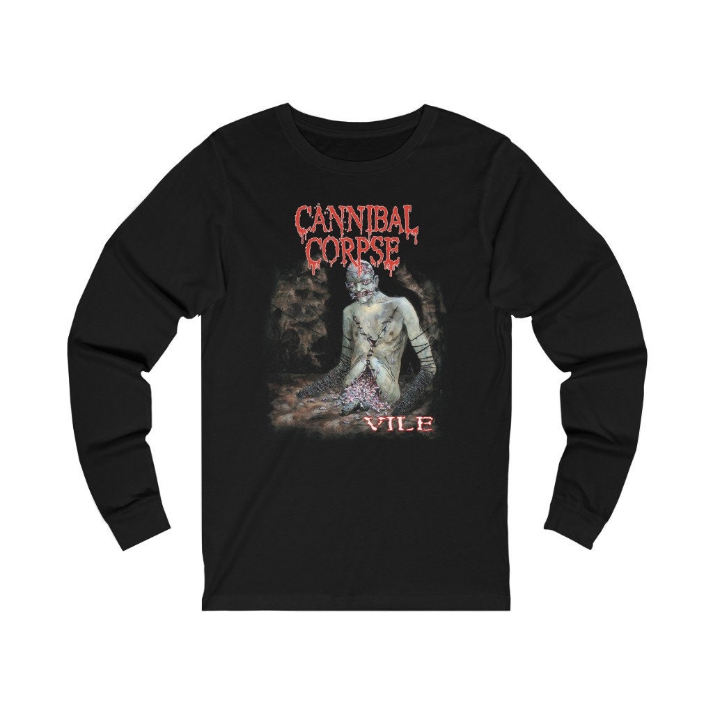 Image of Cannibal Corpse - Vile Tee, Unisex Long Sleeved T-Shirt