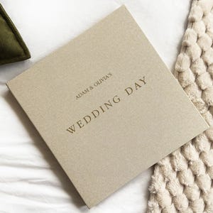 ウェディングフォトアルバム | 新婚フォトブック | 高級記念品メモリーブック | Just Married