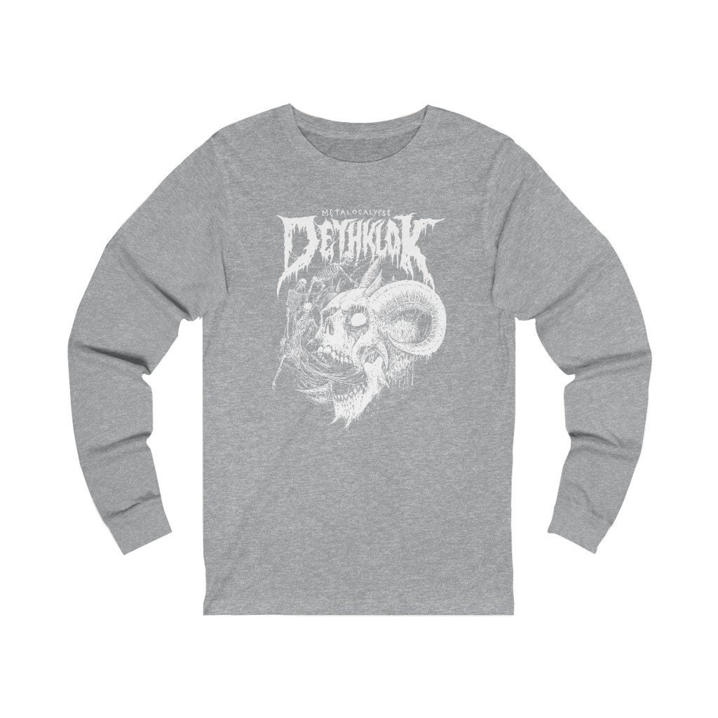 Image of Metalocalypse Dethklok Long Sleeved Tee, Unisex Shirt