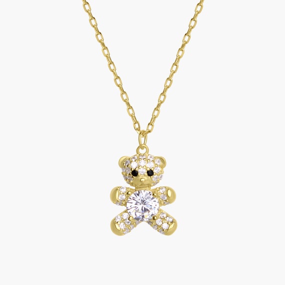 Gold and bear charm Necklace Bold Bear | TOUS