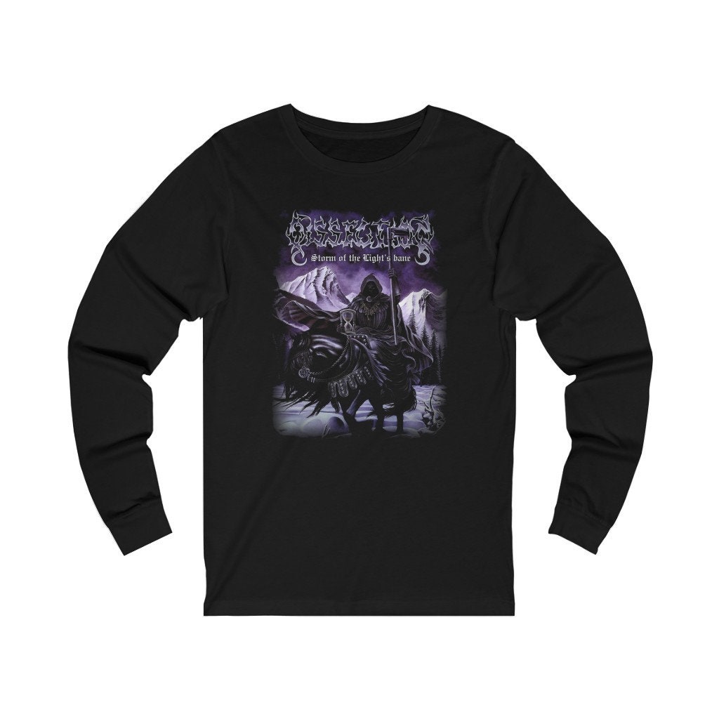 Image of Dissection Long Sleeved T-Shirt, Storm Of The Light's Bane, Unisex Tee