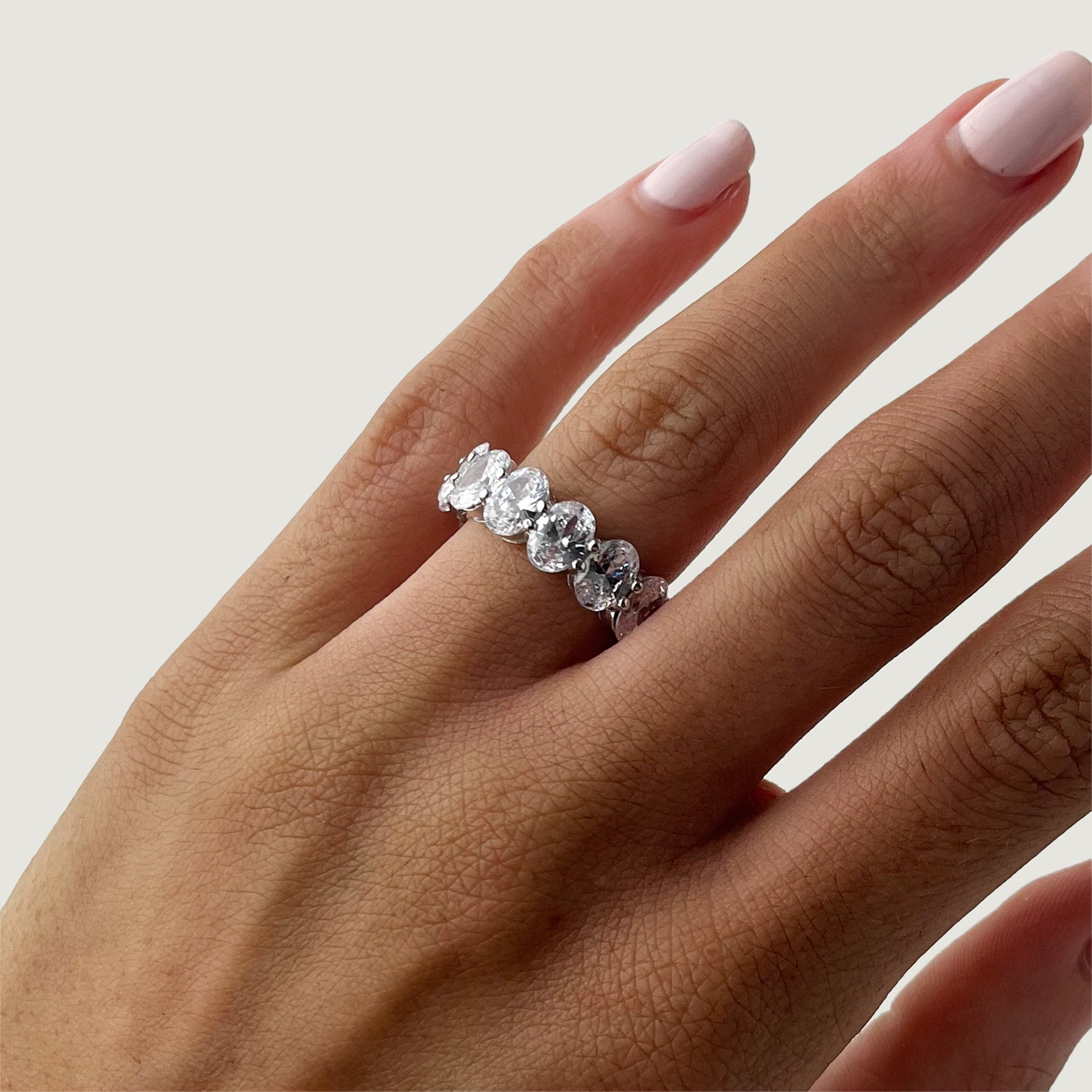 Chunky diamond band clearance