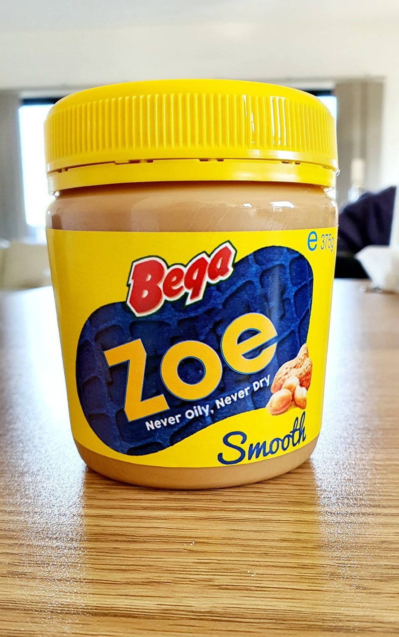 Personalised Peanut Butter Jars 200g / 375g peanut Butter Jar Etsy