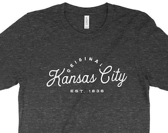 Kansas City Original Etablerad 1838 T-shirt | Tillverkad i KC