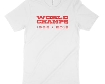 World Champs 1969 | 2019 #Chiefs Tee | Bella Canvas