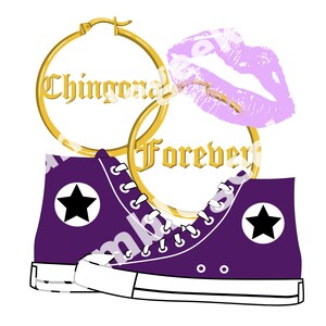 Chingona Forever, Hoop earrings, sneakers, Chucks, red lips, Old School, Chicana, Chola, Style, Clothing, Jewelry, Makeup