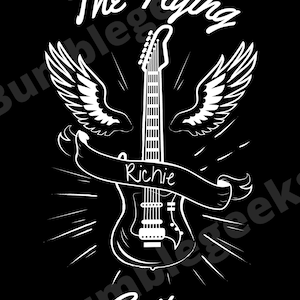 The Flying Guitar, Richie Valens, Music, Chicano, Latino, PNG, JPEG, Chicano Rock