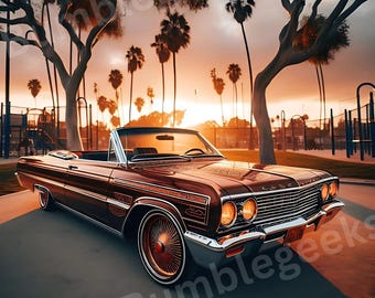 Lowrider in the Park, PNG, JPEG