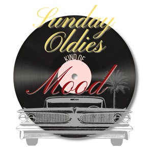 Sunday Oldie tipo de humor, vieja escuela, lowrider, chicana